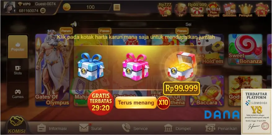 RP777 Daftar Akun Resmi Indonesia